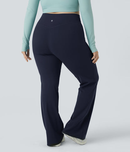 Linden Flare Legging — Midnight Blue