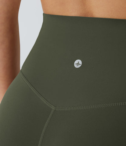 Rhea Capri Legging — Hazelnut Black