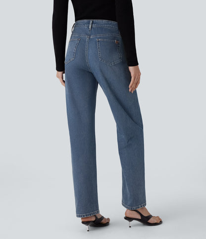 Saffron Jeans — Titanium Blue Denim
