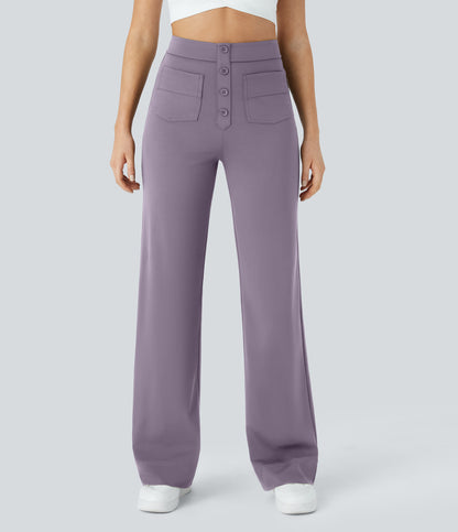Isolde Pants — Purple Ash