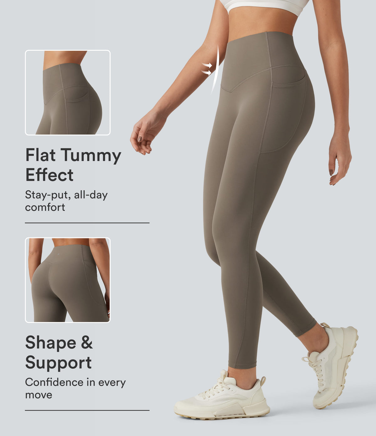 Bloom Legging — Dawn Brown
