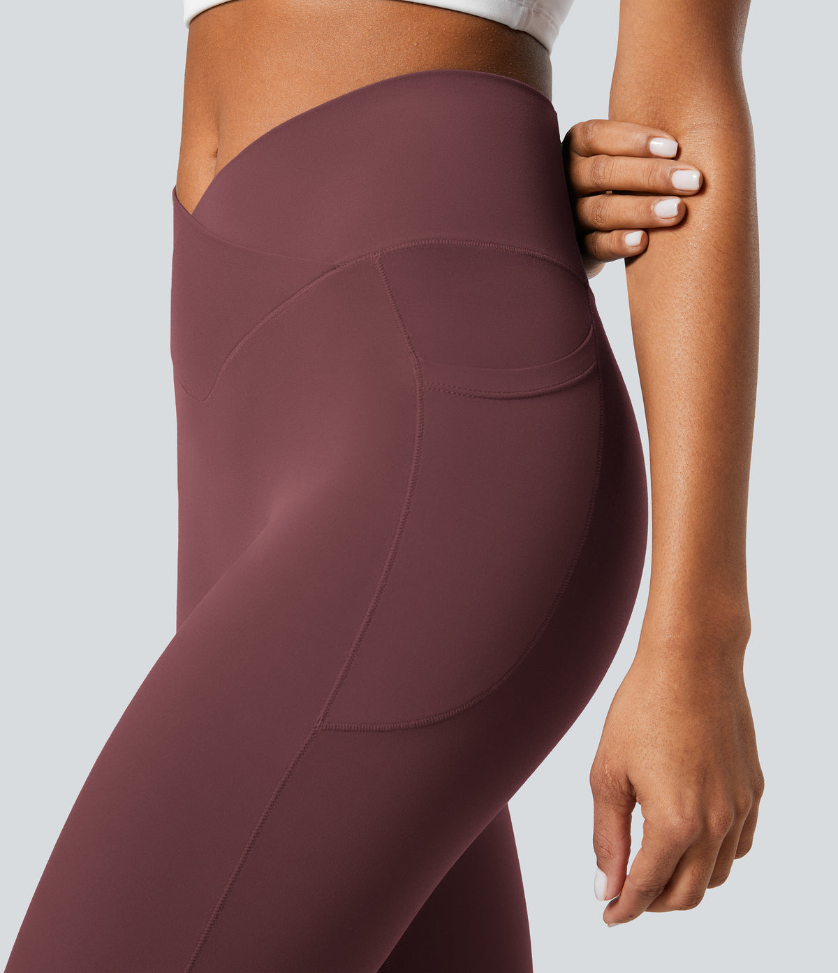 Petal Legging — Ume Purple