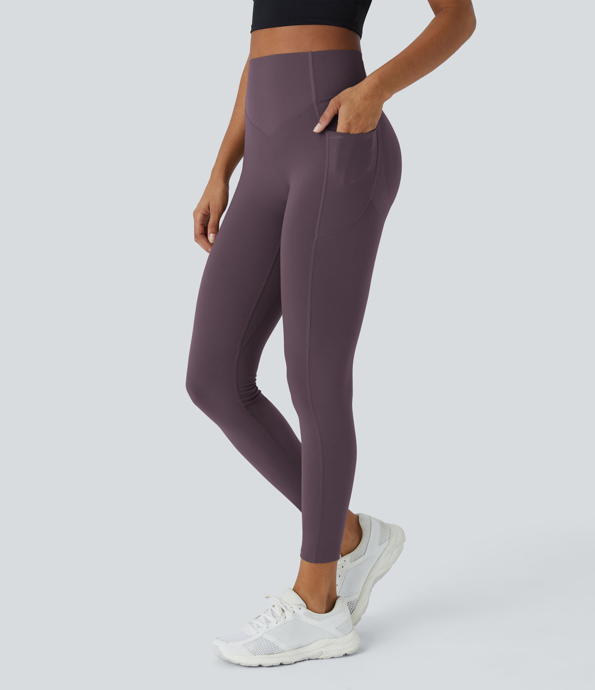 Amara Legging — Night's Purple