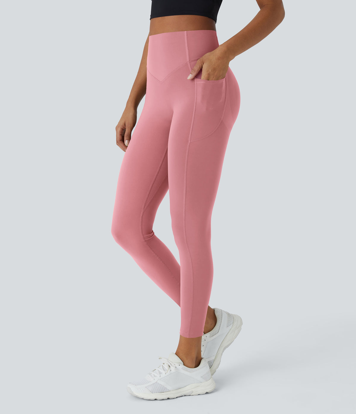 Amara Legging — Rose Pink