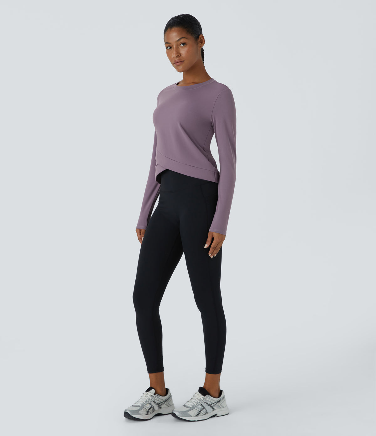 Cora Crop Top — Red Mahogany