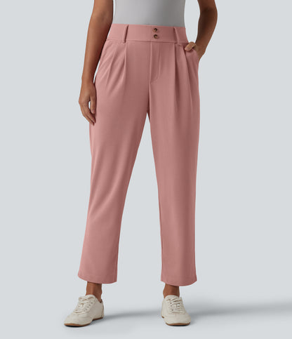 Naomi Pants — Rose Tan