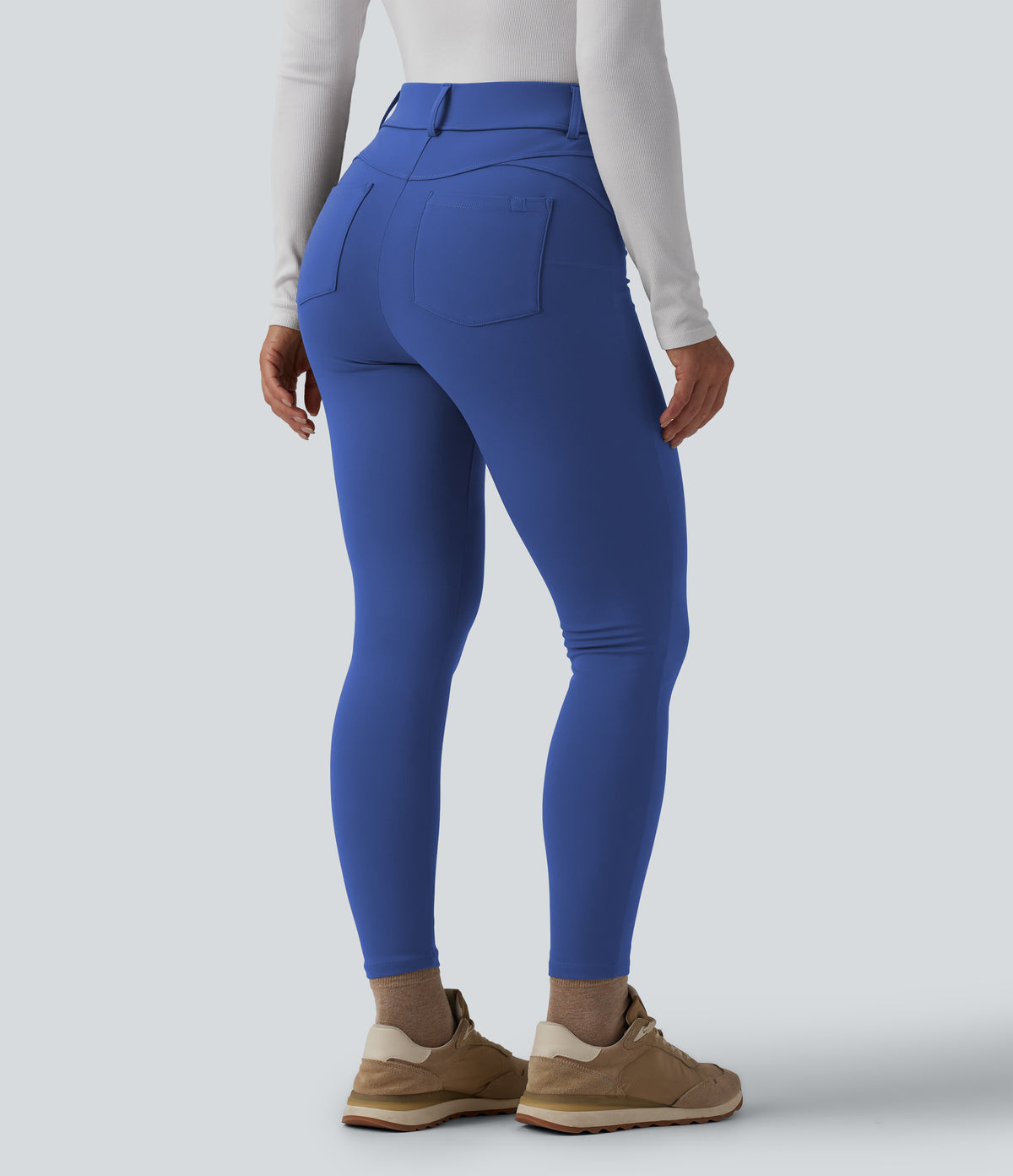 Sarai Legging — Deep Sapphire Blue