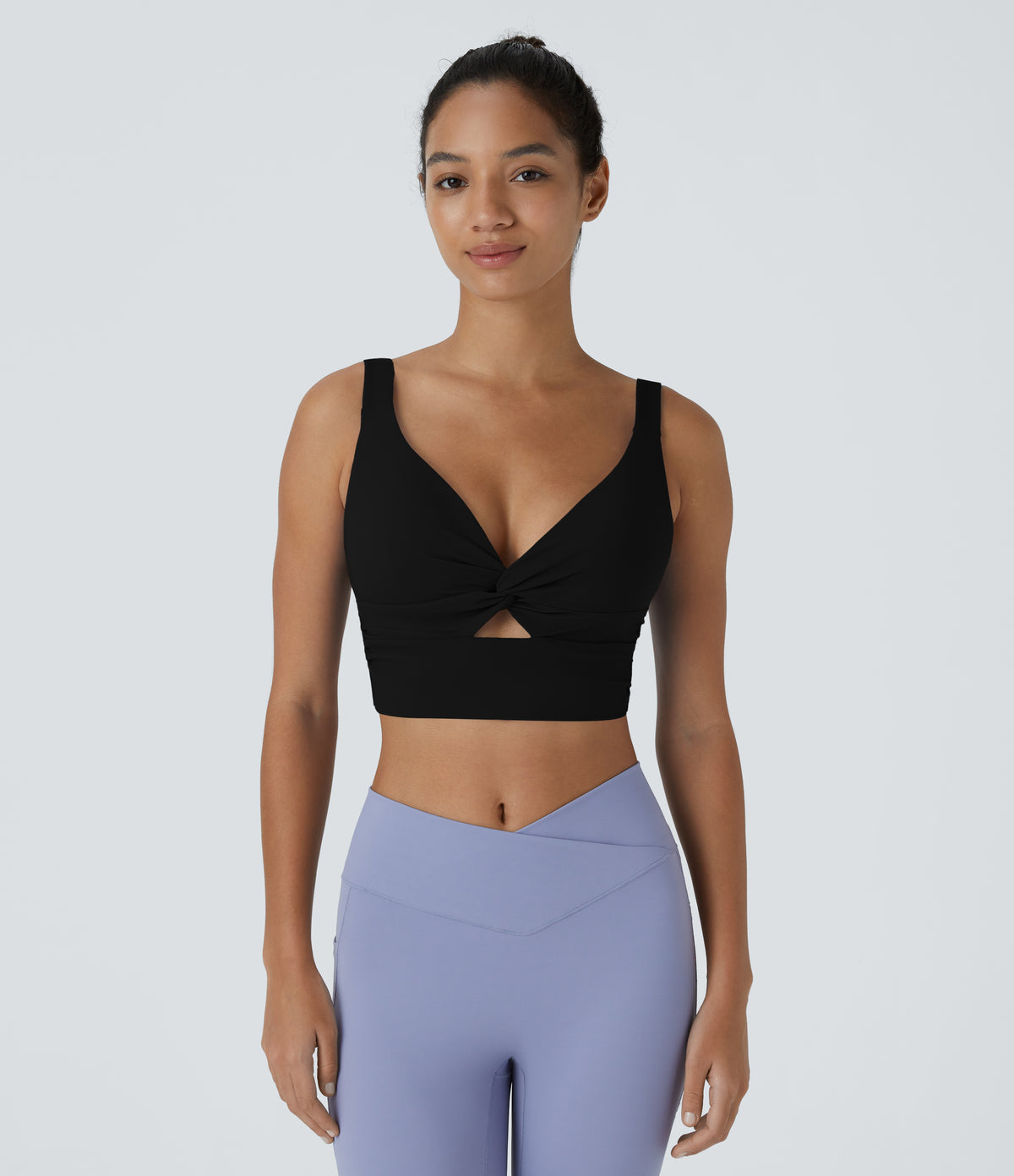 Fleur Sports Bra — Gull