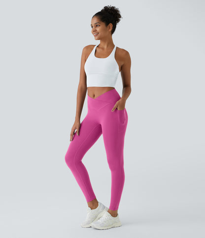 Petal Legging — Grass Grey Green