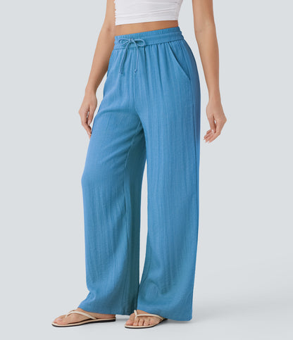 Lavinia Pants — Azure Blue