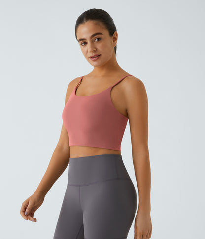 Luma Crop Top — Woodsmoke