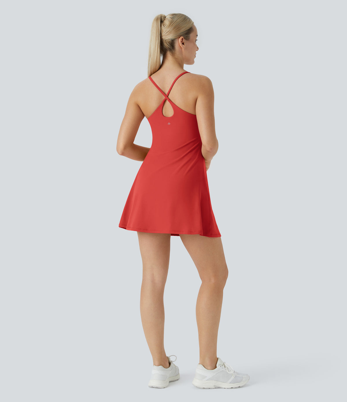 Petal Dress — Quetzal Green