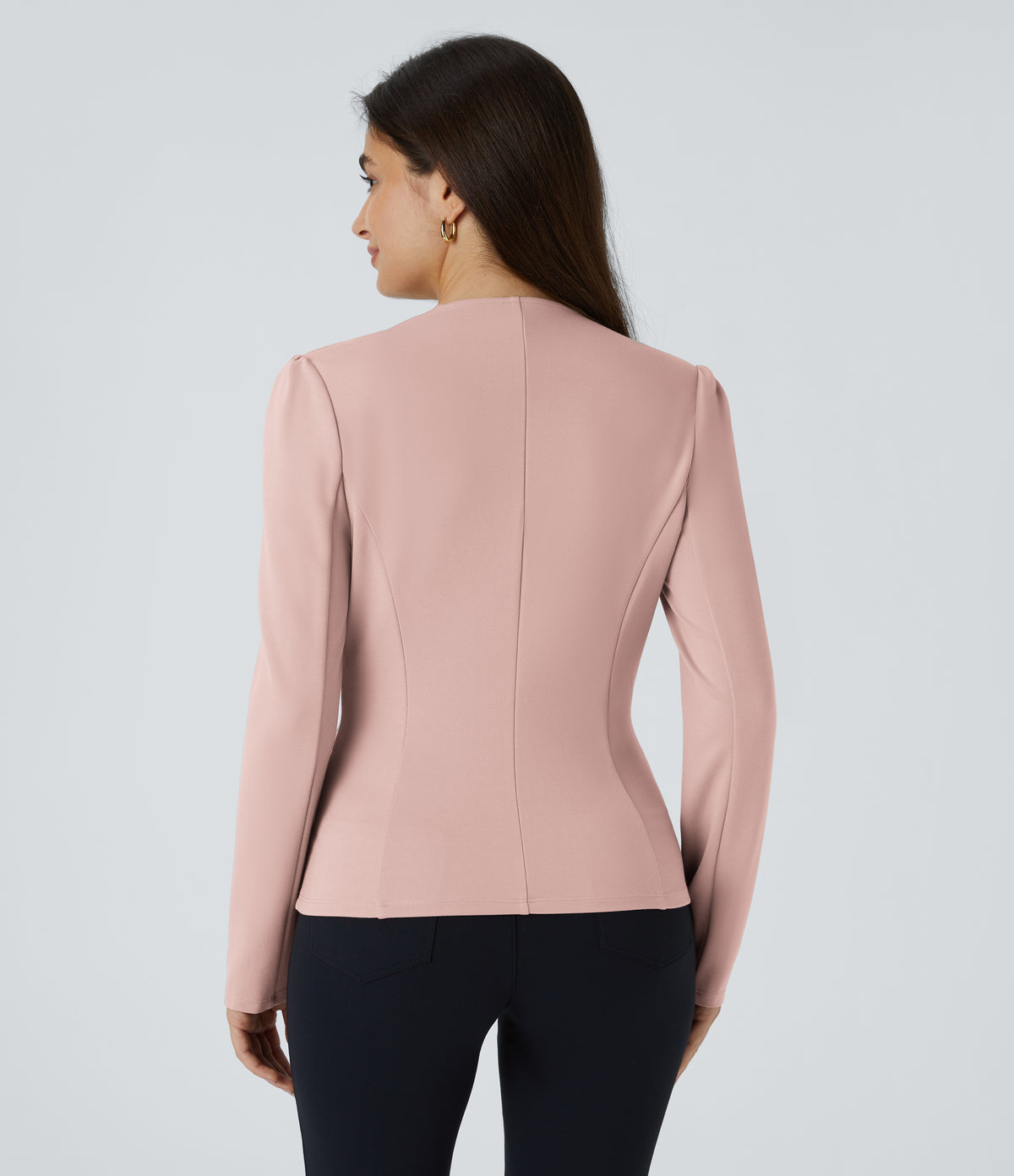 Faye Blazer — Light Elegant Pink