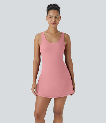 Aster Dress — Rose Pink