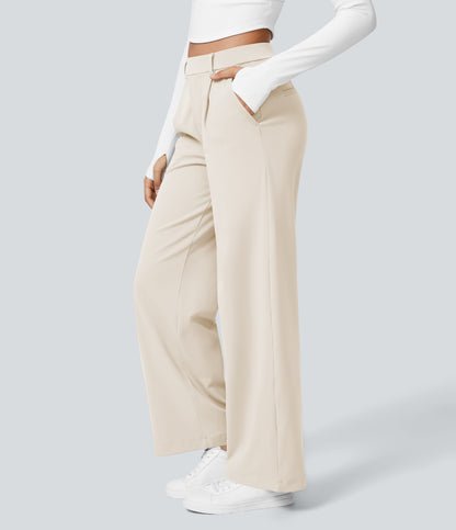 Acacia Pants — Egg Cream White