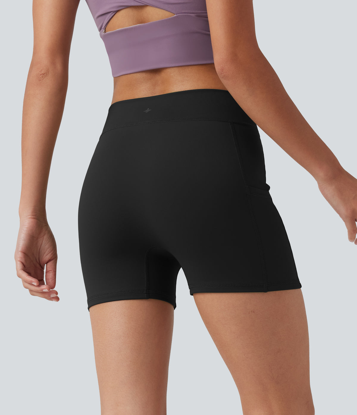 Hazel Biker Short — Black
