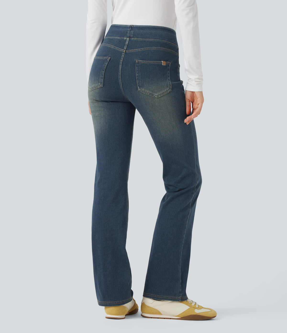 Felicity Jeans — Blue Surf Denim