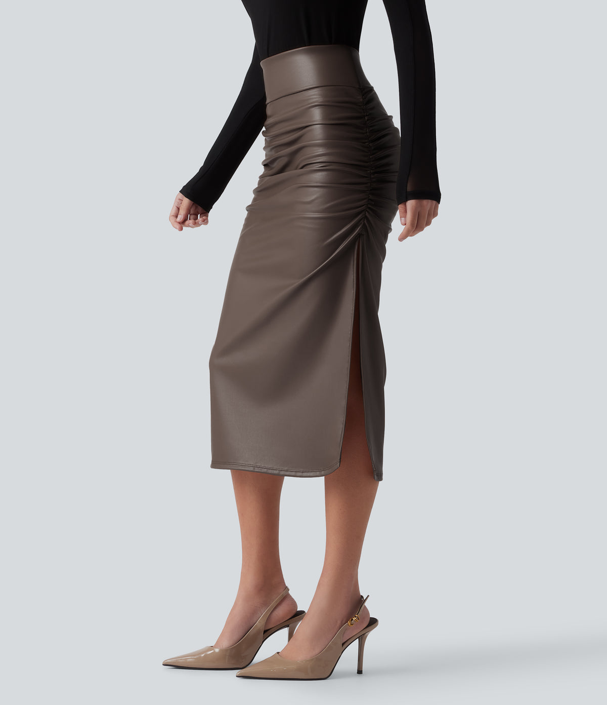 Eira Skirt — Chestnut