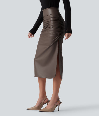 Eira Skirt — Chestnut