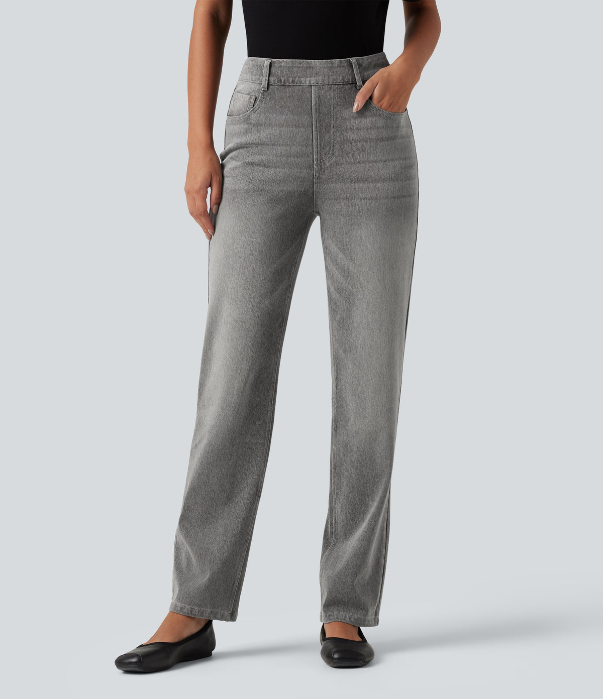 Cleo Jeans — Drizzle Denim