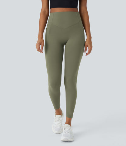 Amara Legging — Grass Grey Green
