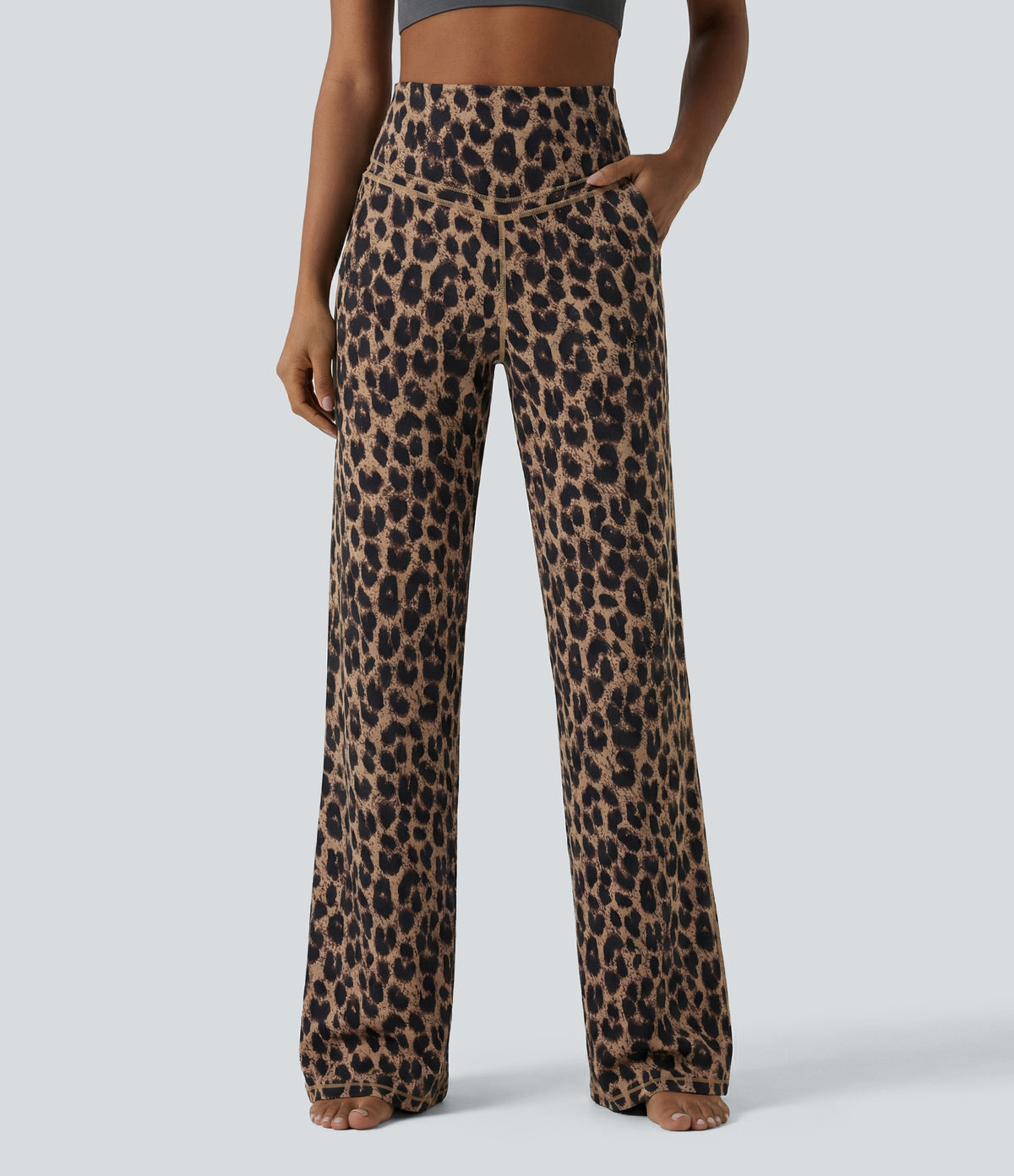 Nina Pants — Toffee Leopard