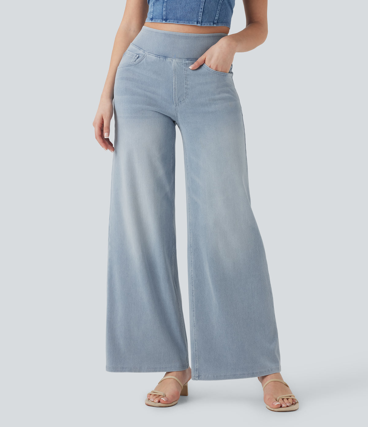 Calista Jeans — Ice Water Denim