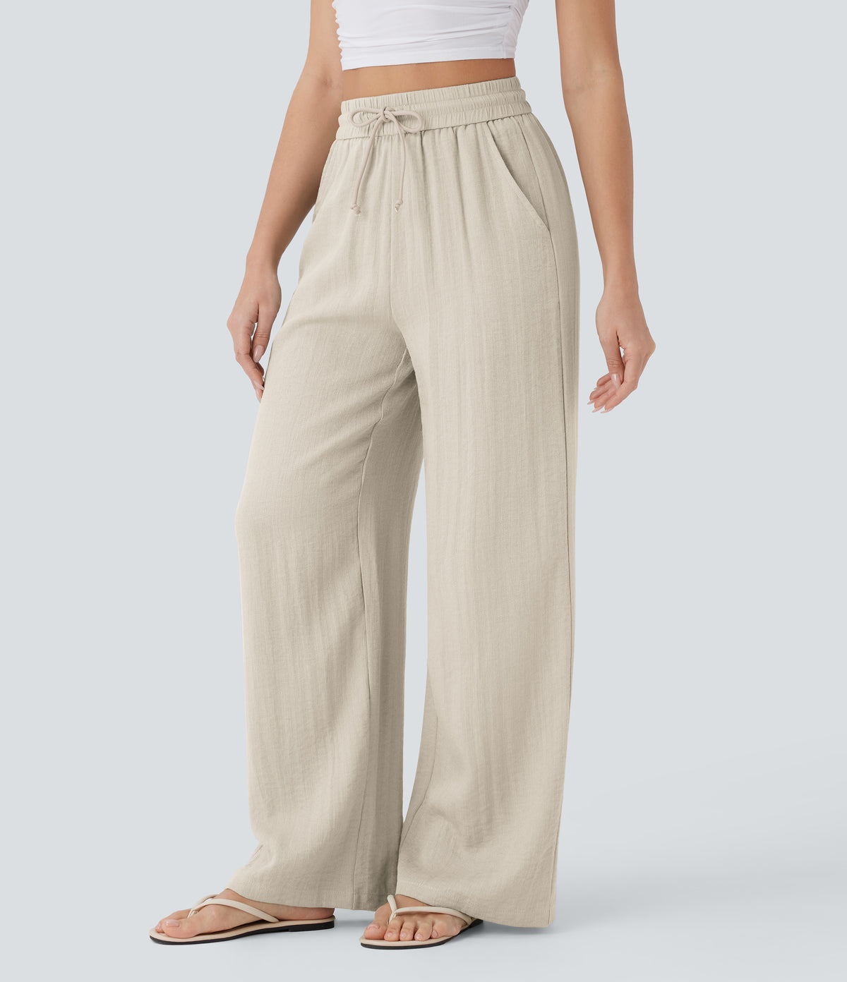 Lavinia Pants — Whisper White