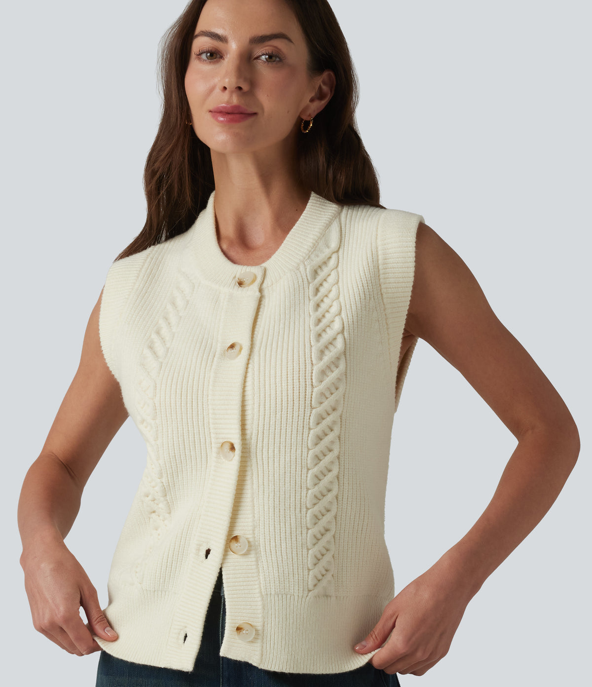 Kiara Vest — White