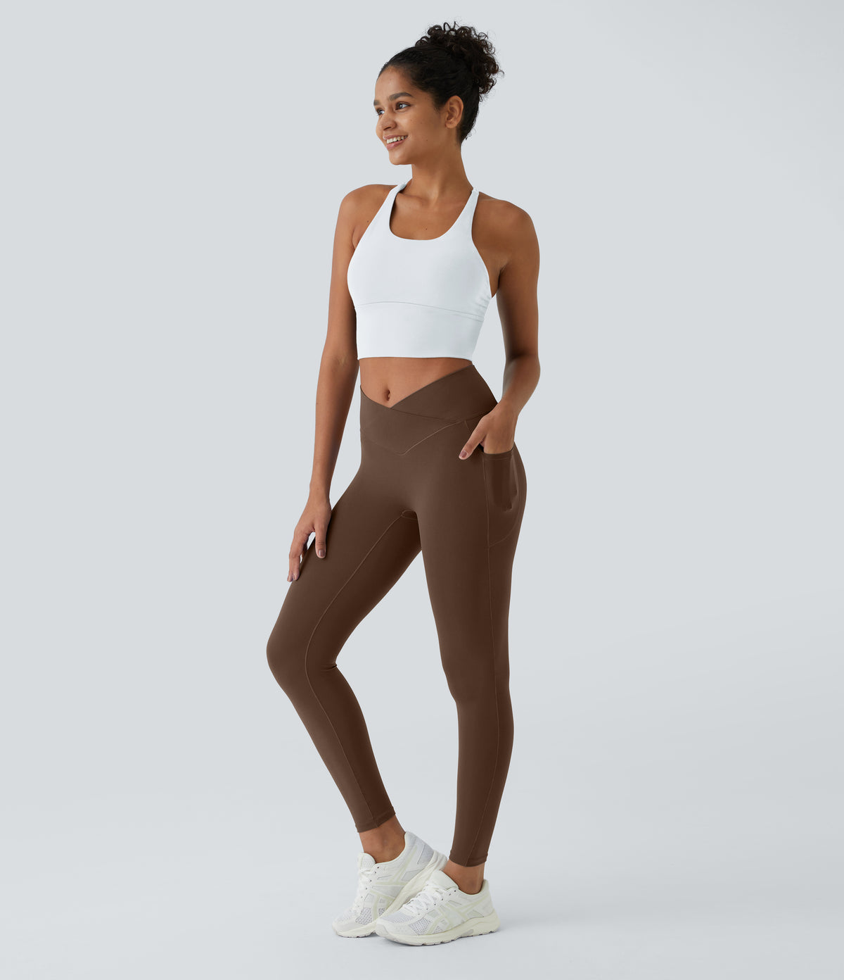 Petal Legging — Ume Purple