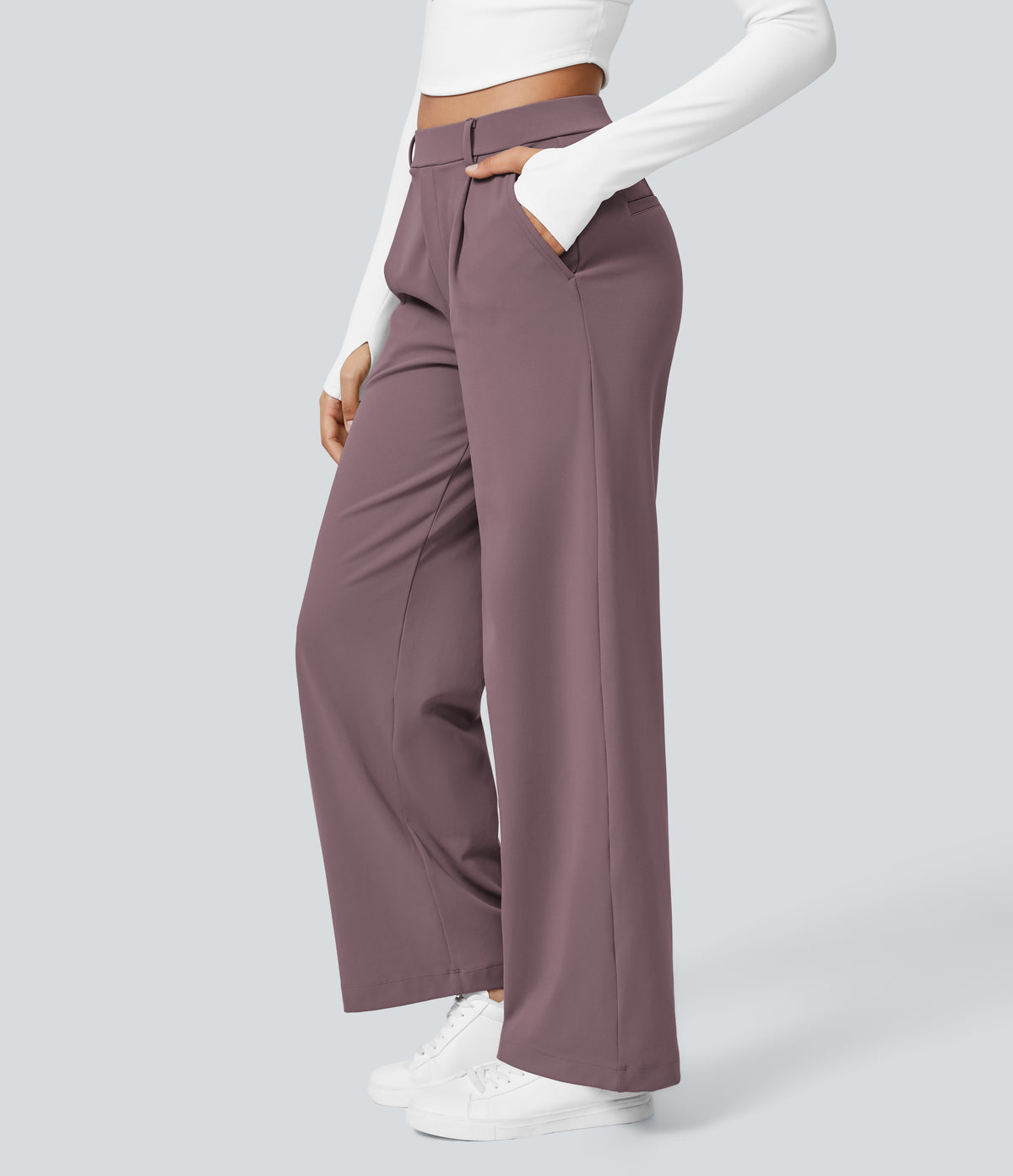 Acacia Pants — Purple Sandalwood