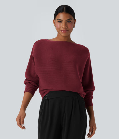 Brielle Sweater — Pomegranate