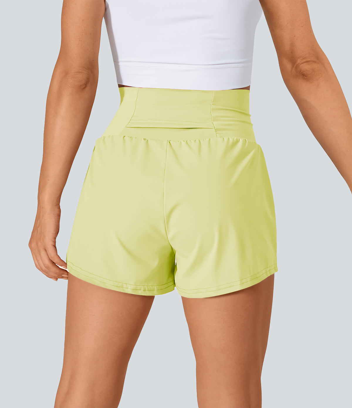 Breeze Short — Withered Green