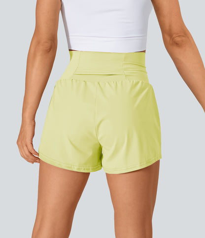 Breeze Short — Withered Green
