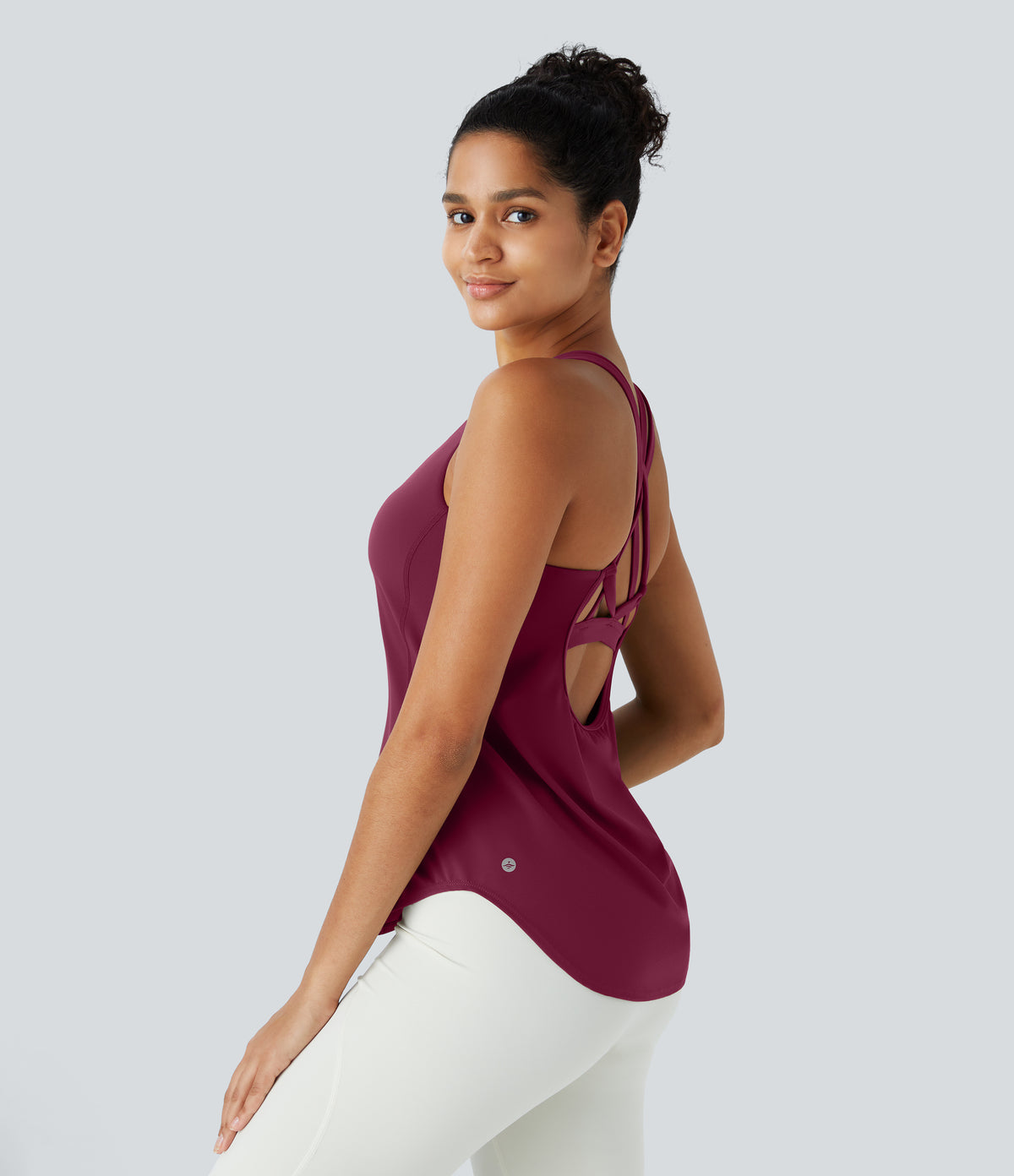 Maia Tank — Red Plum