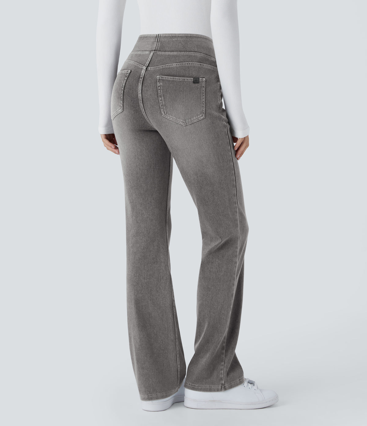 Felicity Jeans — Black Iron Gray Denim