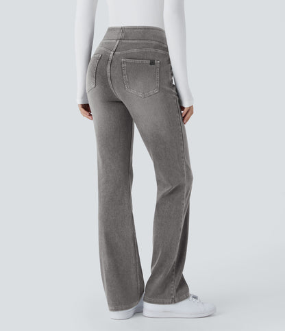 Felicity Jeans — Black Iron Gray Denim