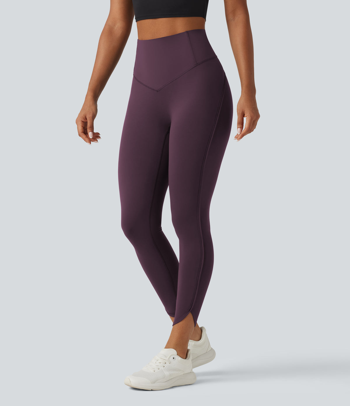Harlow Legging — Night's Purple
