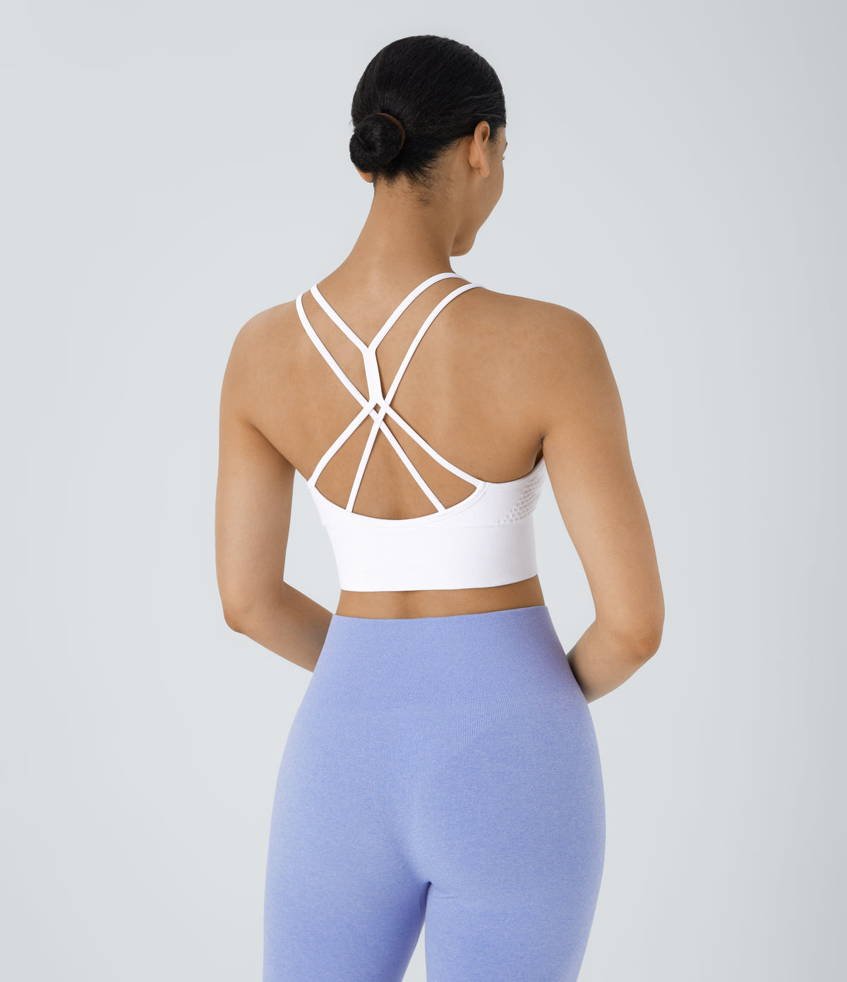 Poise Sports Bra — Frost Gray