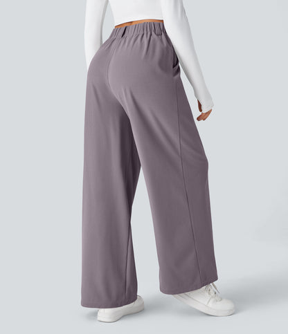 Aurora Pants — Hibiscus Purple