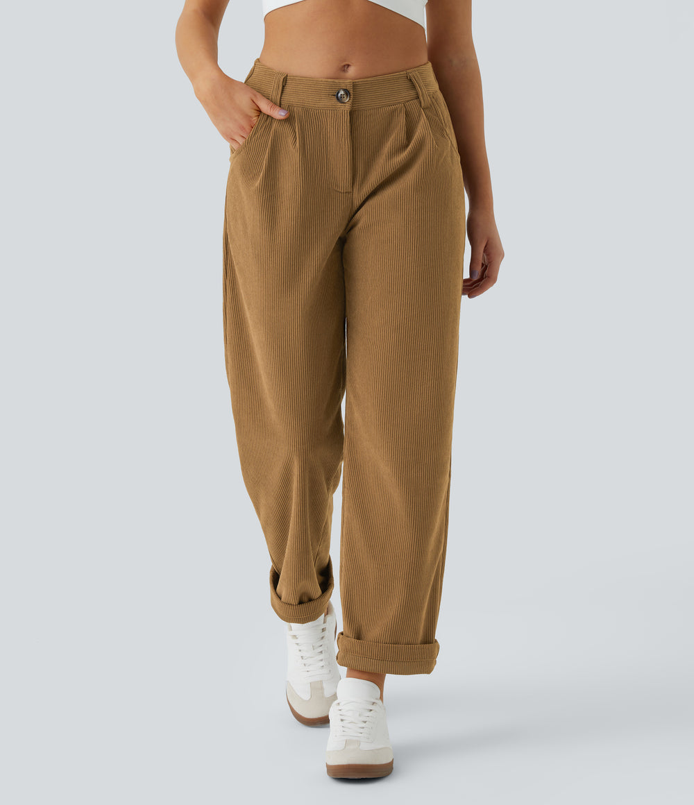 Cecily Pants — Bone Brown