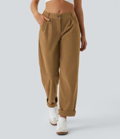 Cecily Pants — Bone Brown