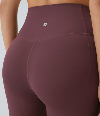 Rhea Capri Legging — Evening Red