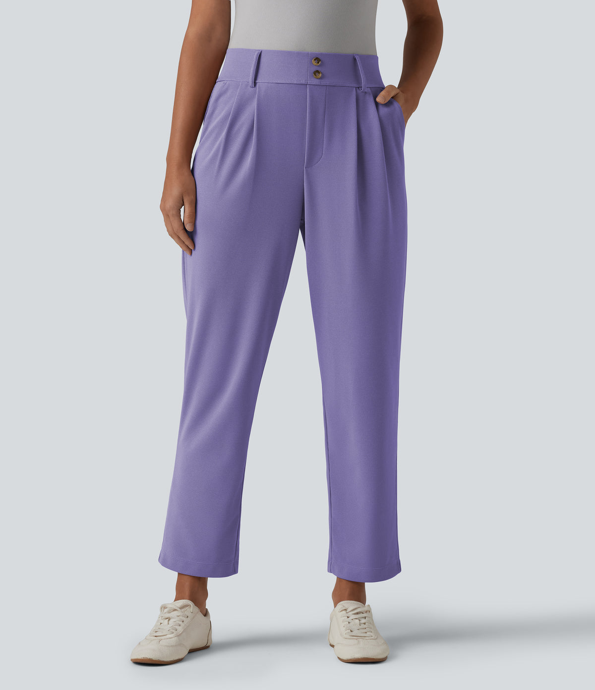 Naomi Pants — Mellow Purple