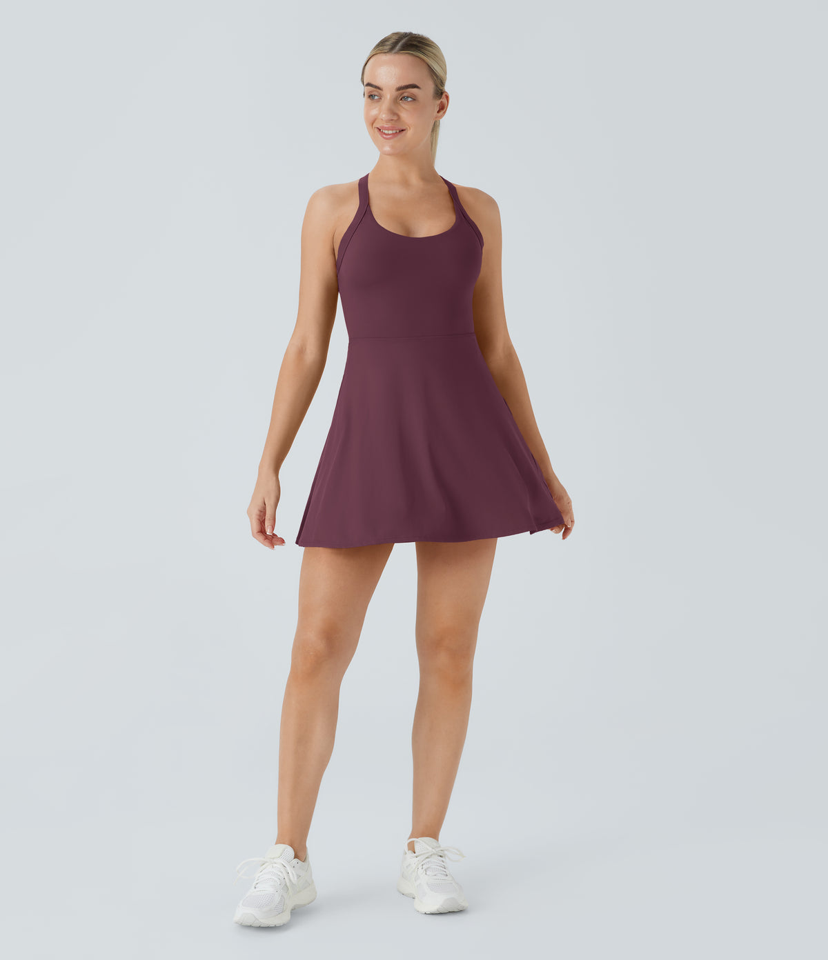 Magnolia Dress — Light Bean Green