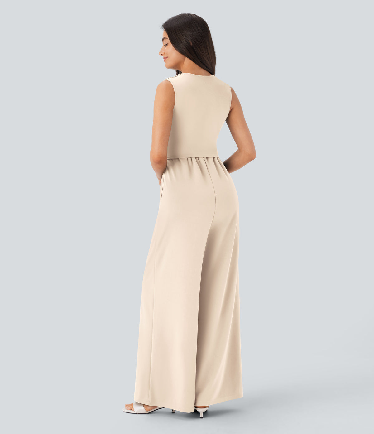 Celine Jumpsuit — Arctic Wolf