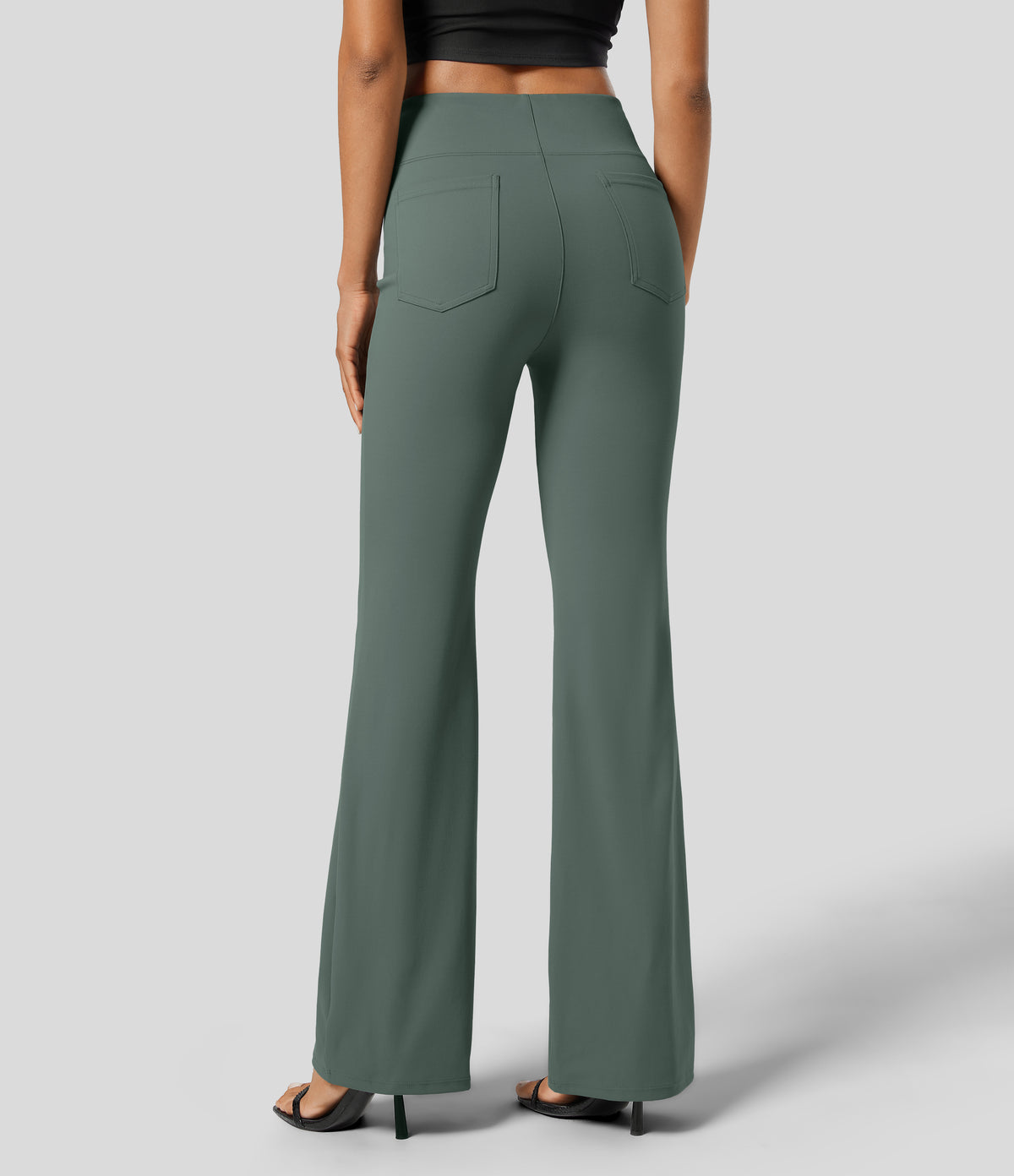Delia Pants — Duck Green