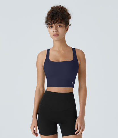 Celeste Tank — Deep Lotus Pink