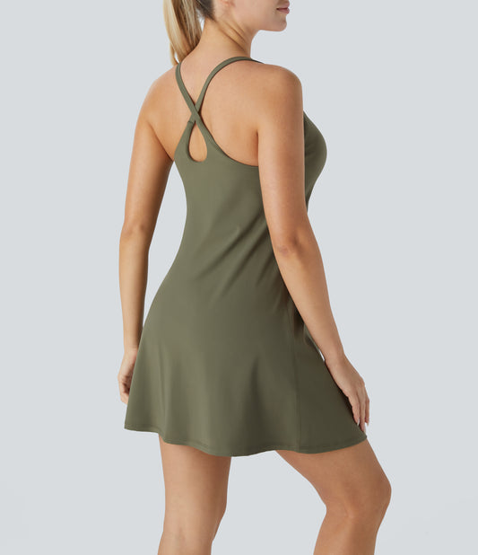 Violet Dress — Grass Grey Green
