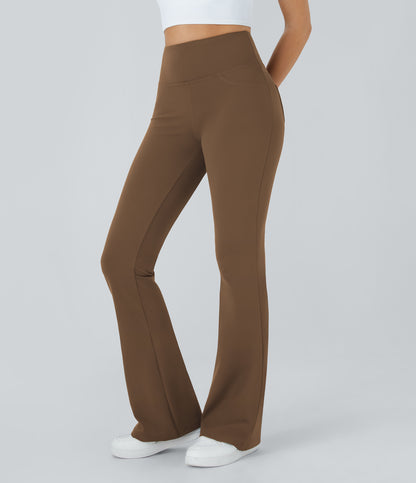 Willow Flare Legging — White